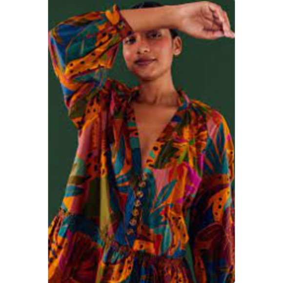 Colorful Midi Dress - Picture 3 of 13